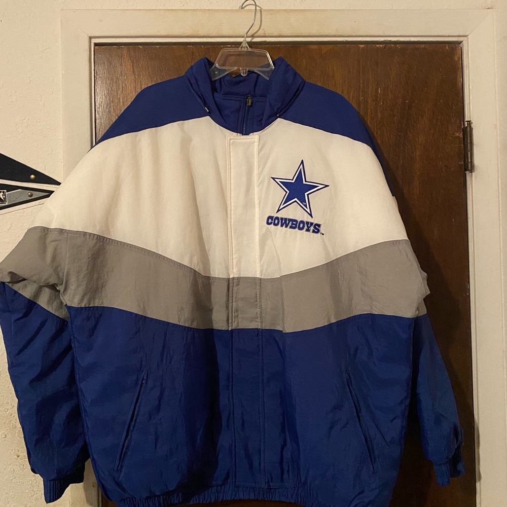 Vintage Apex Cowboys Pulffer Jacket
